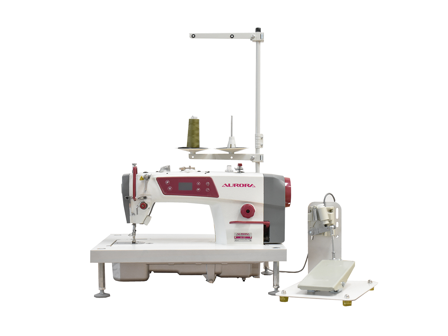 Настольная прямострочная промышленная швейная машина Aurora A-1E Home (A-8600)